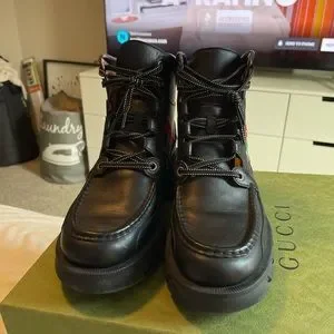Gucci | Shoes | Gucci Mens Boots Size 1 Us | Poshmark display picture 1